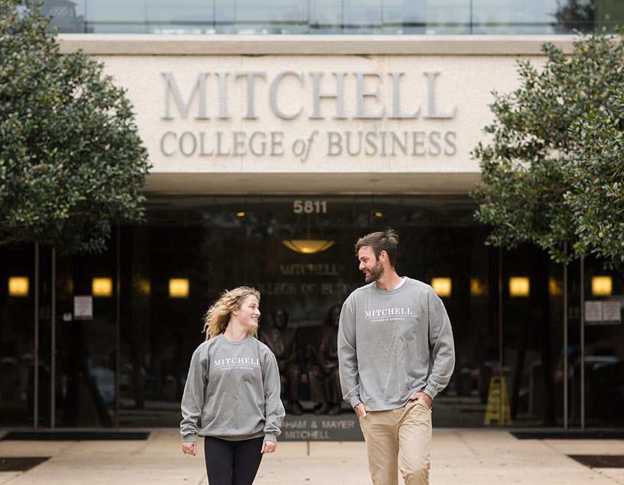 Mitchell College of Business Students