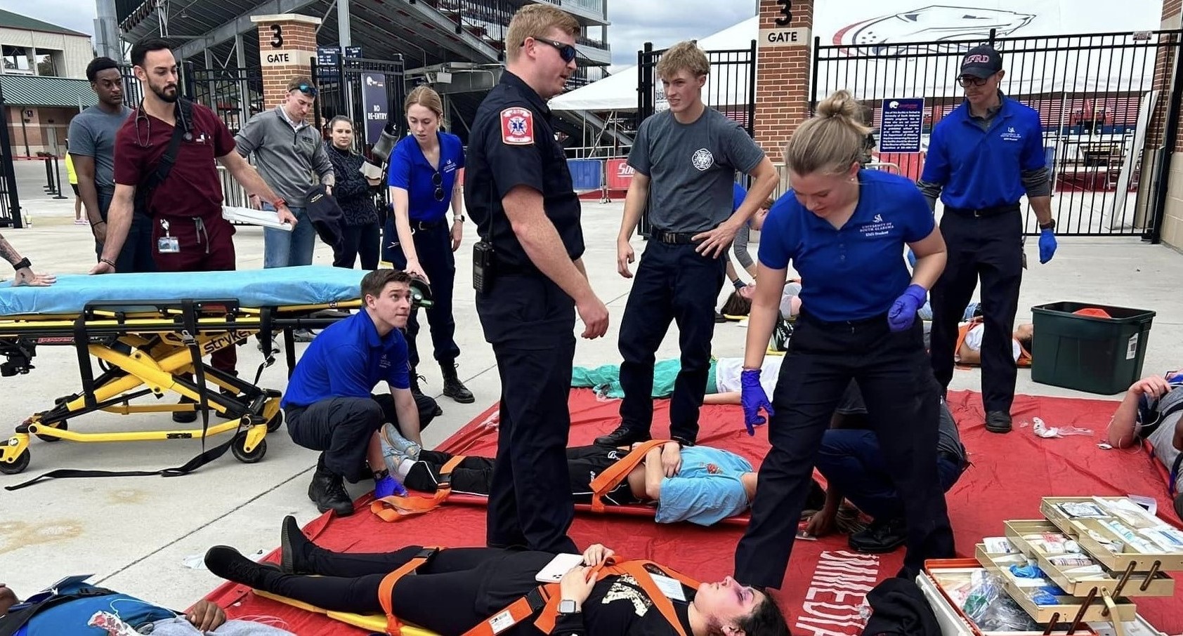 Image of first responder helicopter.