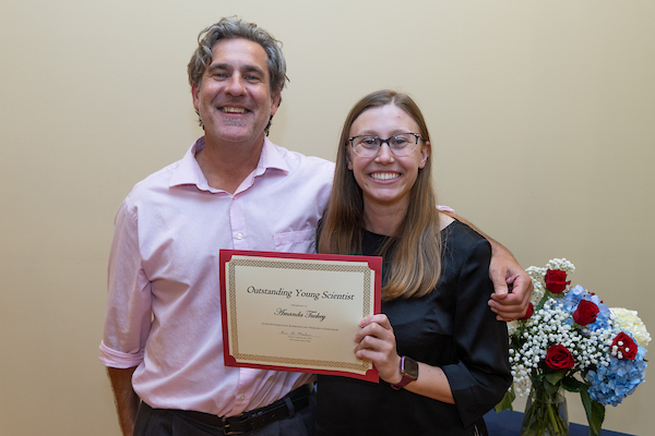 Dr. Jonathon Audia and Dr. Amanda Tuckey