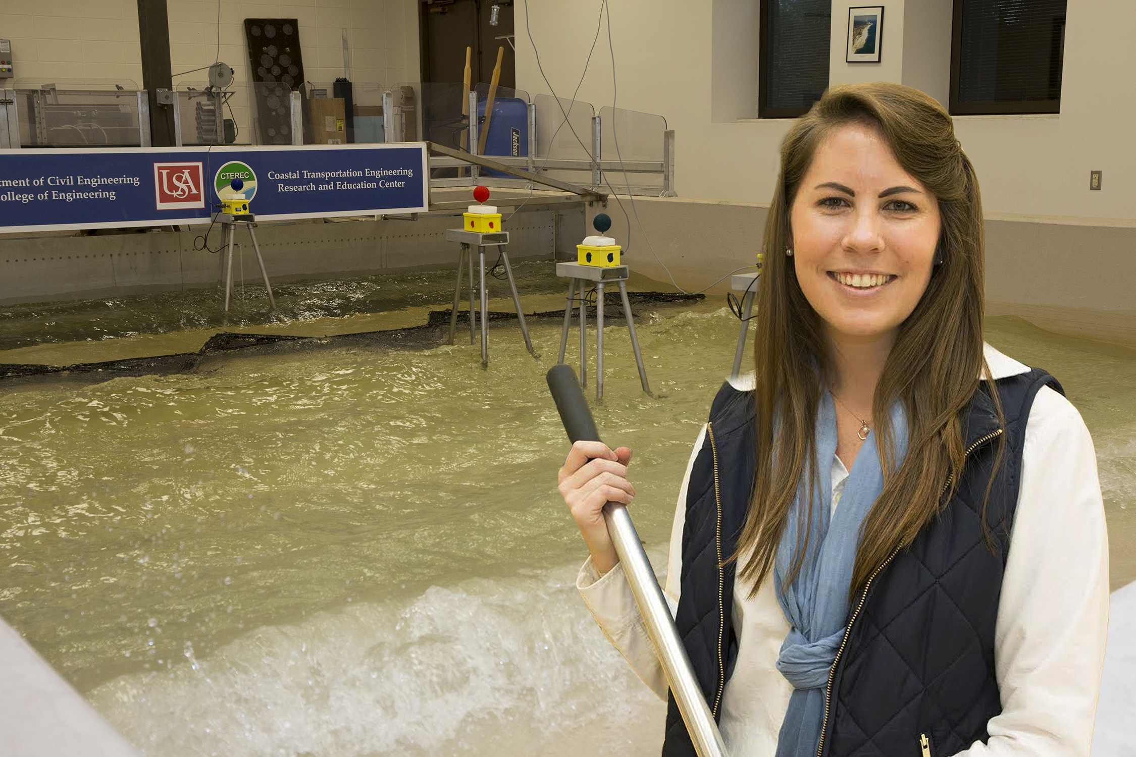 The Wave Basin at the College of Engineering