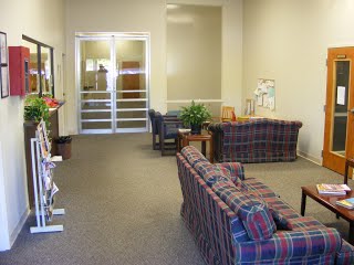 Clinic waiting room