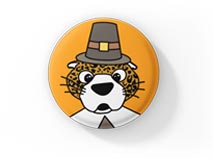 Southpaw Pilgrim button