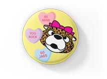 Valentines button