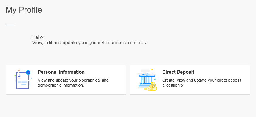 My Profile Screenshot
