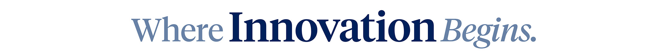 Where Innovation Begins